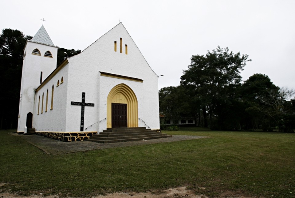 Igreja da colônia: programa inclui missas e cânticos alemães | Josué Teixeira/ Gazeta do Povo