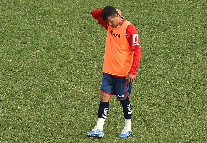 Rubinho tem a dedicação elogiada pelo preparador físico Fred Pozzebon | Daniel Castellano/ Gazeta do Povo
