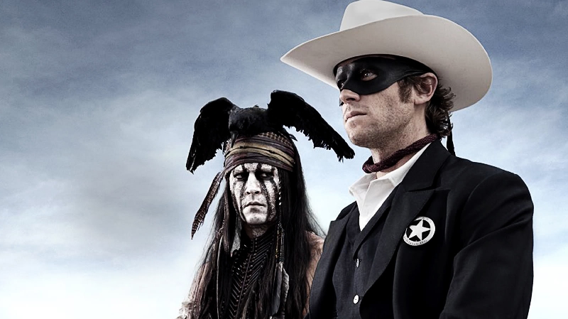Johnny Depp e Armie Hammer são Tonto e Cavaleiro Solitário | Divulgação