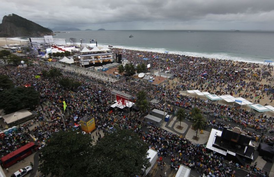 A Princesinha do Mar, antes plano B, virou palco principal da Jornada Mundial da Juventude | Aniele Nascimento/ Gazeta do Povo