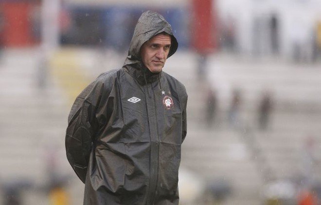 Vágner Mancini em seu segundo jogo no comando do Atlético. | 