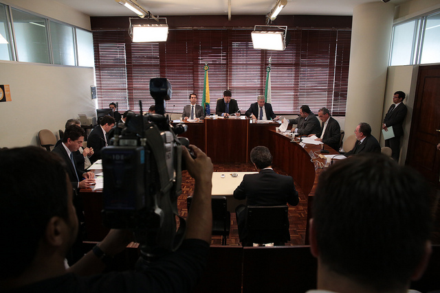 Deputados participam da primeira reunião da CPI do Pedágio, que vai analisar as concessões do estado | Nani Gois/Alep