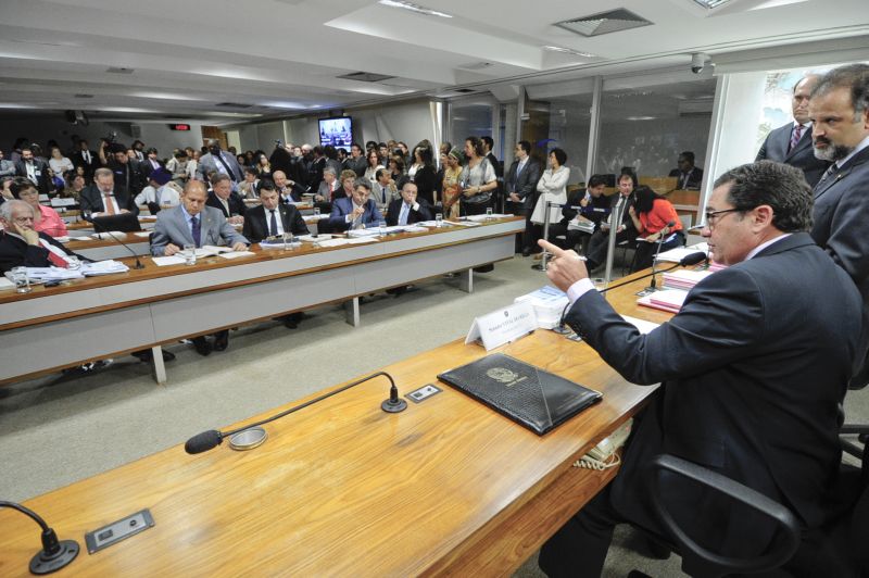 Comissão de Constituição, Justiça e Cidadania (CCJ) do Senado aprovou nesta quarta-feira (3) uma PEC para eliminar o voto secreto no Congresso Nacional | Geraldo Magela/Agência Senado