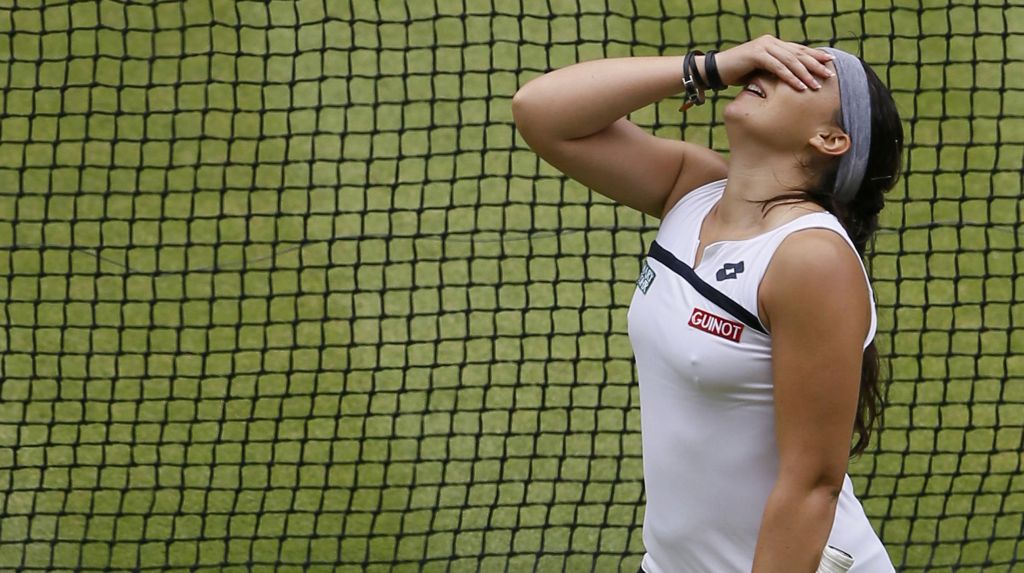 Bartoli parece não acreditar que está na decisão | Reuters