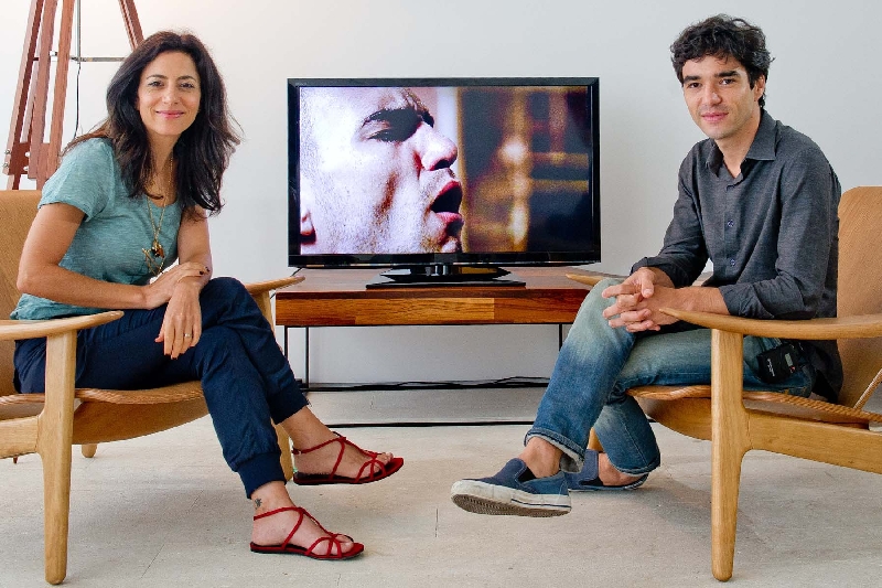 Marina com Caio Blat: ator faloude sua atuação em Bróder | Divulgação