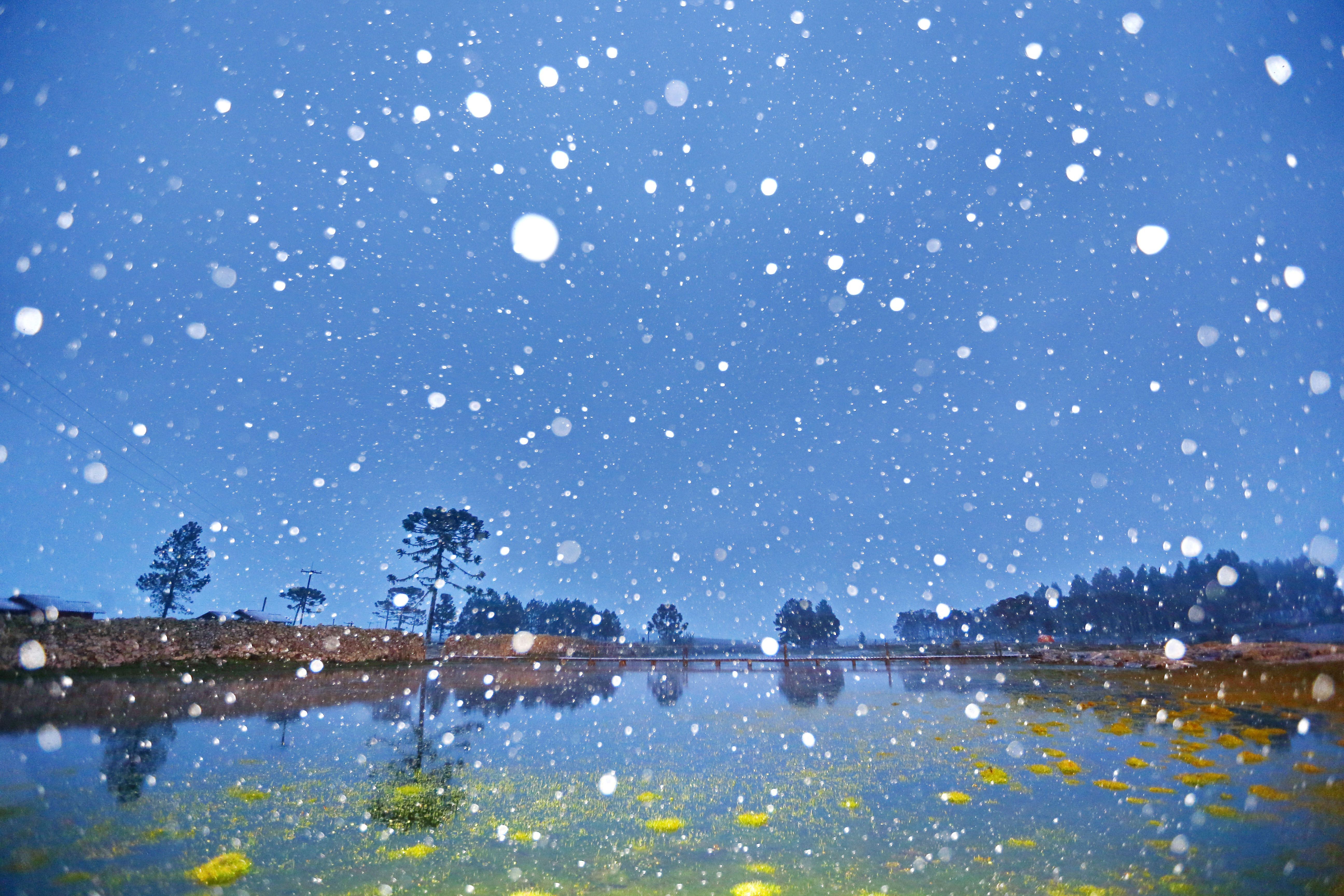 Neve registrada em São José dos Ausentes (RS) nesta segunda | Felix Zucco/Agência RBS/Folhapress