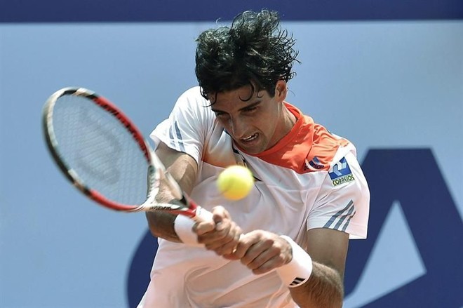 Thomaz Bellucci não foi páreo para o argentino Federico Delbonis em Gstaad | Peter Schneider / EFE