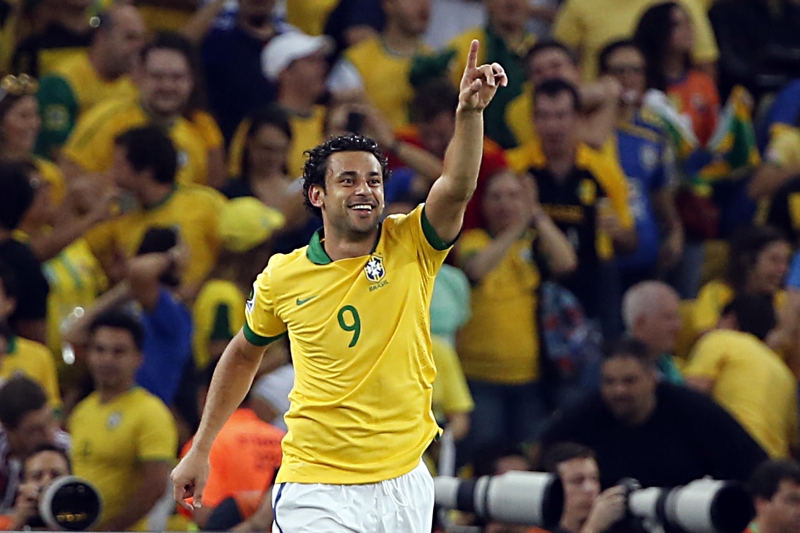 Fred fechou o torneio com cinco gols, artilheiro ao lado do espanhol Fernando Torres | Albari Rosa, enviado especial/Gazeta do Povo