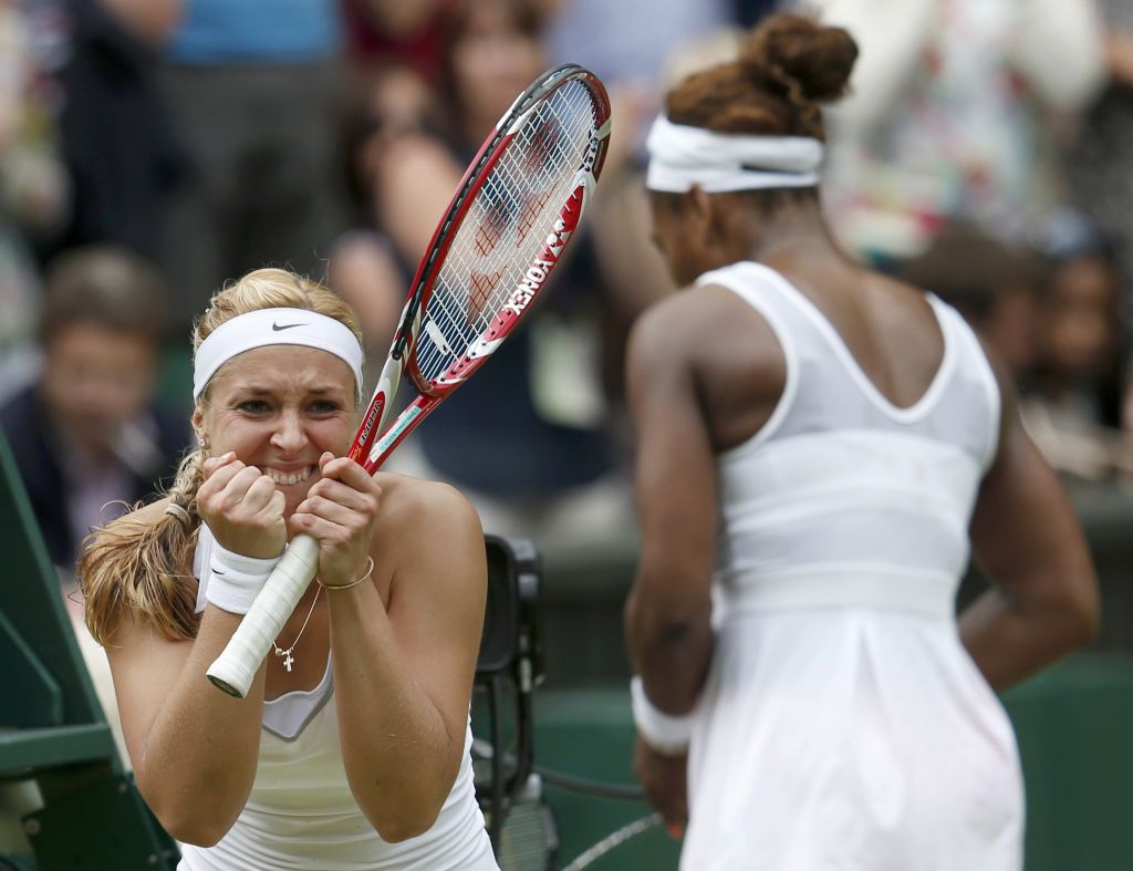 Lisicki não acredita que eliminou Serena Williams na grama sagrada | Reuters