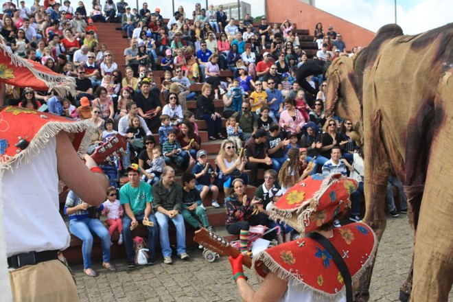 Público se divertiu com o espetáculo | 