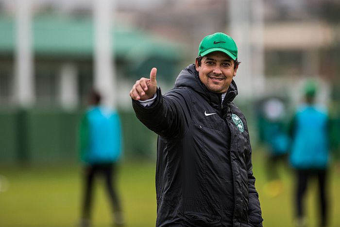 Técnico do Coritiba, Marquinhos Santos, que comandará treino sábado com a torcida presente no Couto Pereira | Bruno Covello / Gazeta do Povo