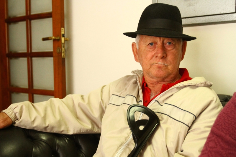 Raul Correia da Silva viaja 167 quilômetros para passar pelas sessões de radioterapia | Gilberto Abelha/Jornal de Londrina