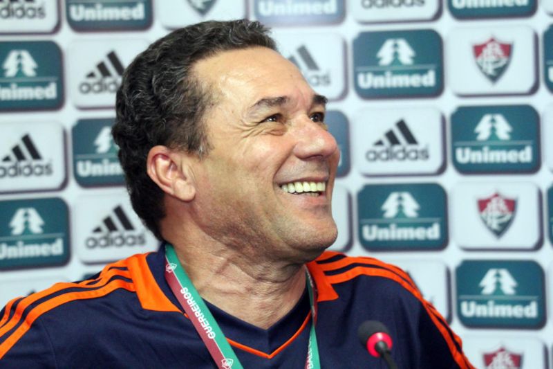 Luxemburgo provocou o Flamengo no primeiro dia como técnico do Fluminense | Fernando Cazaes / Photocamera