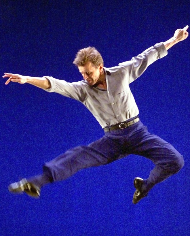 O bailarino russo Mikhail Baryshnikov também experimentou o café da cantina |