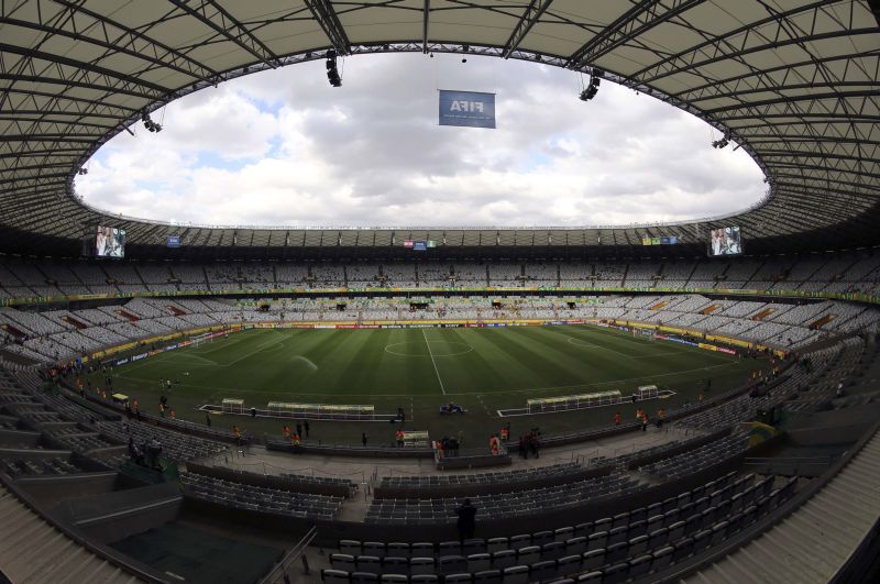 "Segurança é a prioridade", disse presidente da Conmebol sobre escolha do Mineirão | Paulo Whitaker / Reuters