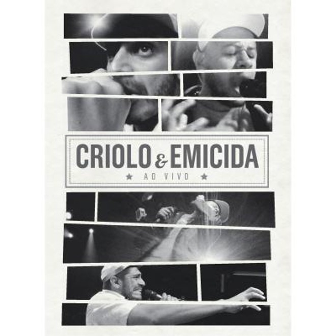 DVD -Criolo & Emicida Ao Vivo- Criolo e Emicida. Independente/Universal Music (distribuição). R$ 23,90. Hip-hop. |
