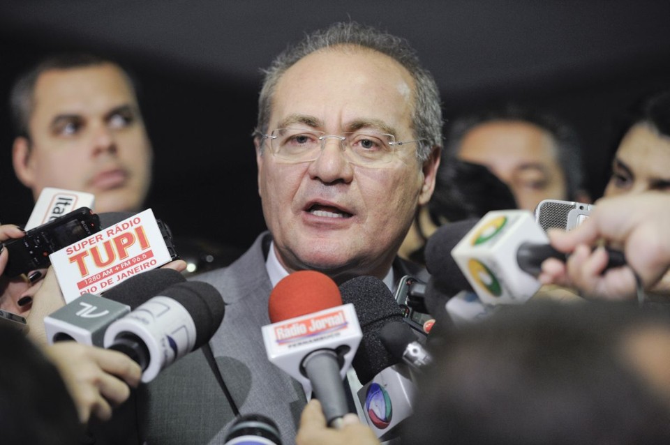 Renan disse que nem todas as viagens da presidente da República em aeronaves oficiais são "a serviço" | Pedro França/Agência Senado