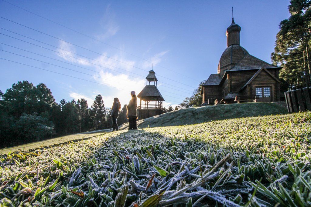 Curitiba registrou temperatura de -2ºC nesta quarta-feira | Daniel Castellano/Agência de Notícias Gazeta do Povo