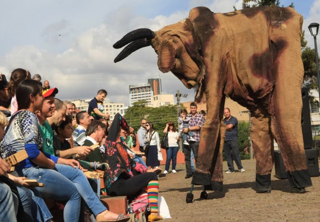 Interação com o público foi um dos pontos fortes da apresentação | 