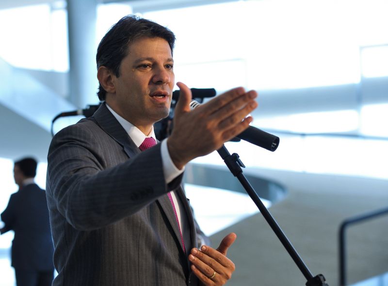 Fernando Haddad: prefeito de São Paulo diz que cidade ficaria ingovernável se tivesse de pagar as dívidas de uma única vez | Antônio Cruz/ABr