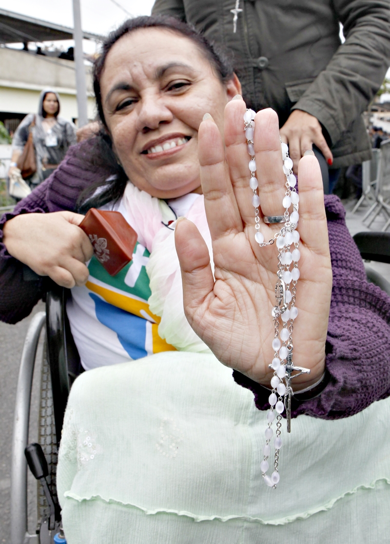 Xará do papa, Francisca foi ao céu na manhã de ontem | Aniele Nascimento/ Gazeta do Povo