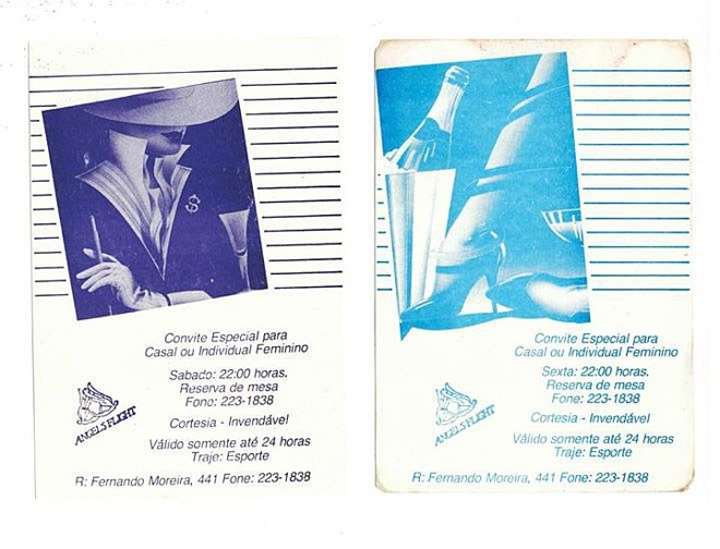 Convites de festas da Angels Flight |