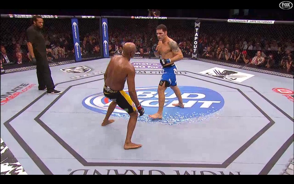 Weiman derrotou Anderson Silva no UFC 162 | Reprodução