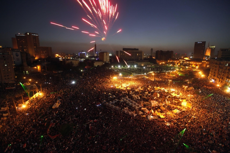 No Cairo, mais de um milhão de pessoas se reuniu na praça Tahrir, epicentro do levante de 2011 contra o antecessor de Mursi, Hosni Mubarak | Mohamed Abd El Ghany/Reuters