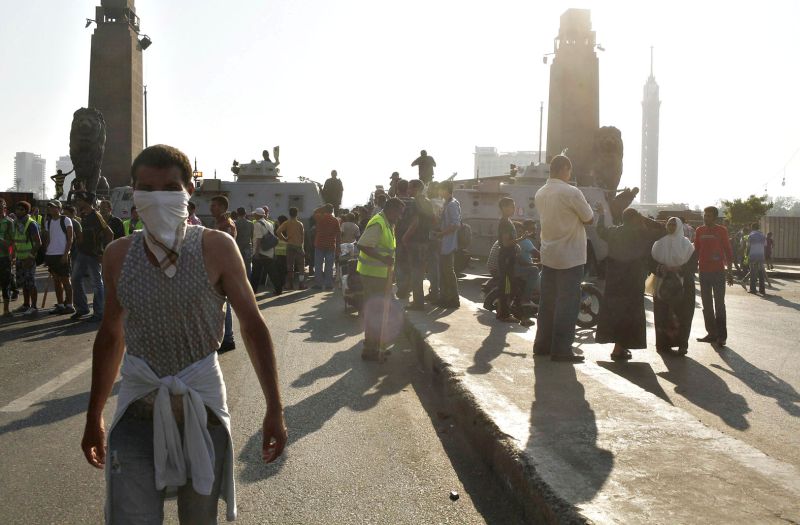 Críticos do presidente deposto Mohamed Mursi ocupam a Praça Tahrir apoiados pelo exército | Asmaa Waguih/Reuters