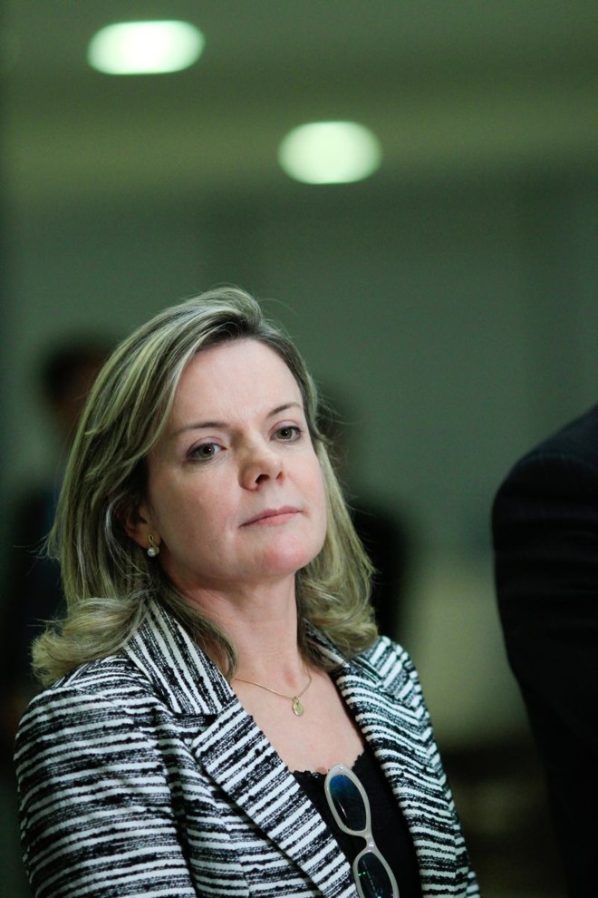 Gleisi: função esvaziada |