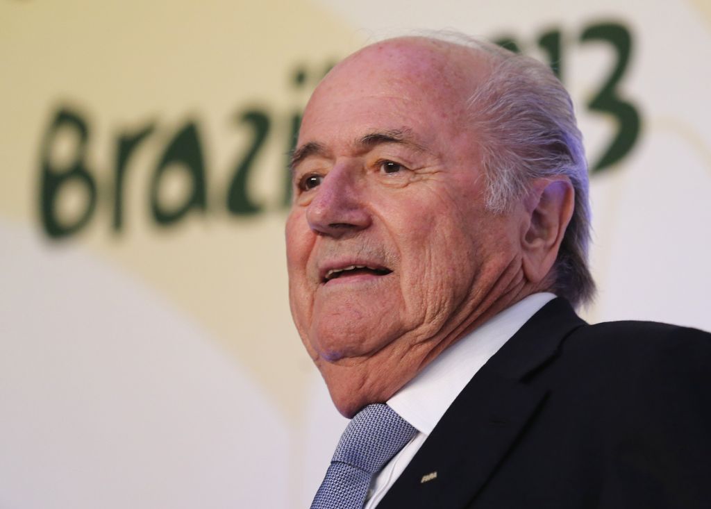Blatter mostrou preocupação com protestos na Copa de 2014 | Reuters