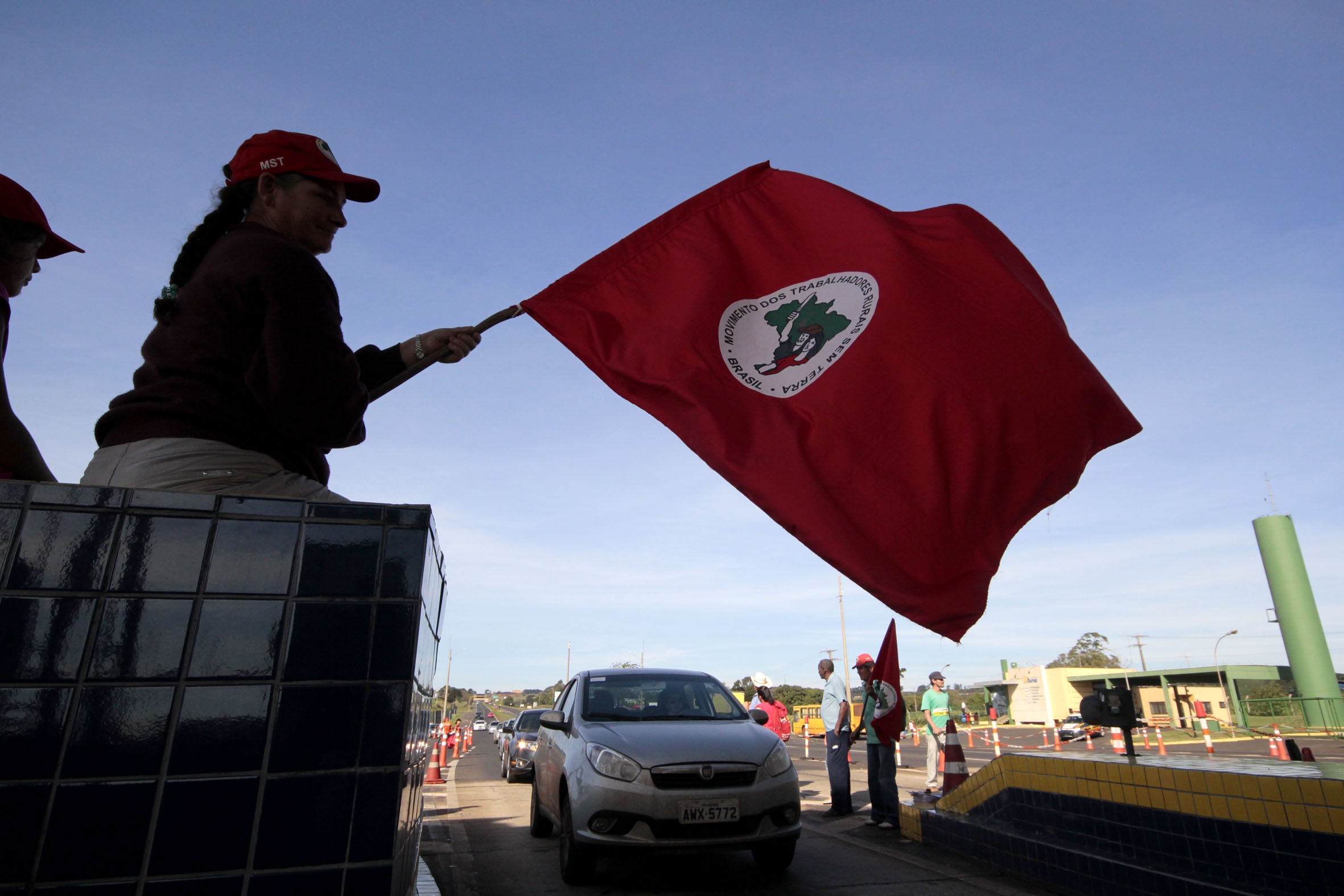 Posto de pedágio em Mandaguari foi um dos locais ocupados | Ivan Amorin