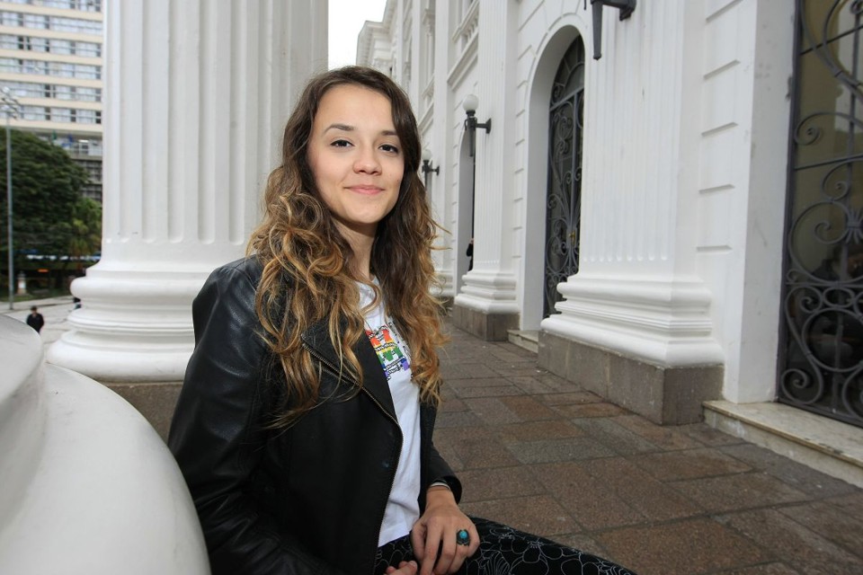 Clarissa Viana defende que o transporte público seja a bandeira prioritária do momento. | Ivonaldo Alexandre/Gazeta do Povo