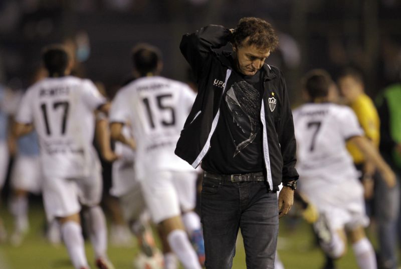 Cuca lamenta segundo gol do Olimpia na partida de ida pela final da Libertadores | Jorge Adorno / Reuters