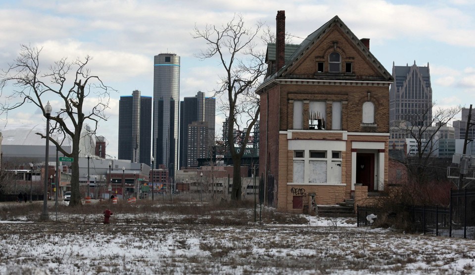 Cidade fantasma: Detroit, que já teve 2 milhões de habitantes, hoje tem cerca de 700 mil | Rebecca Cook/Reuters