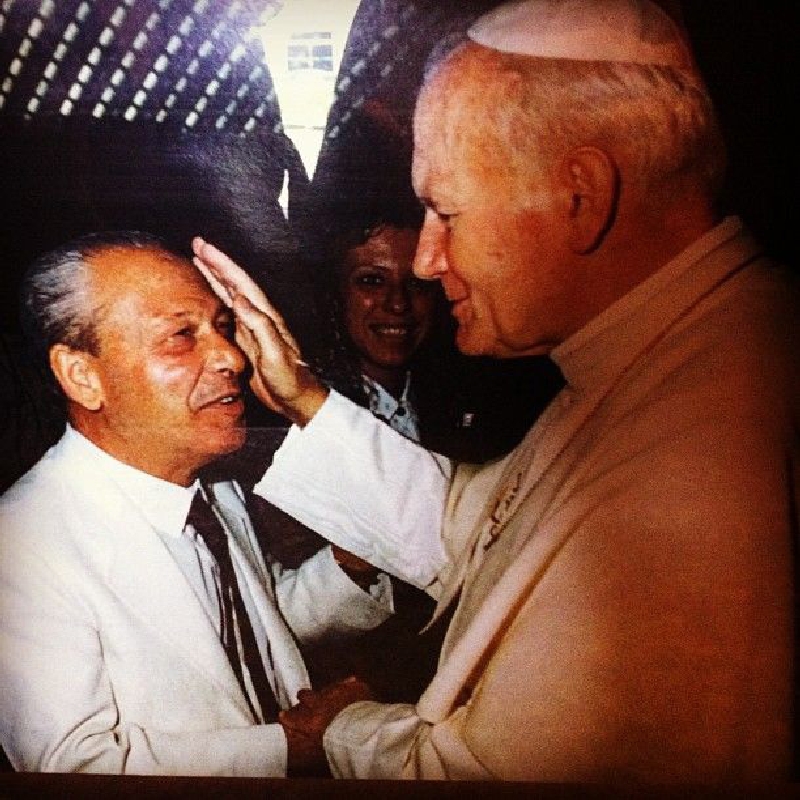 Garau e João Paulo, dois homens de fé | Acervo da família