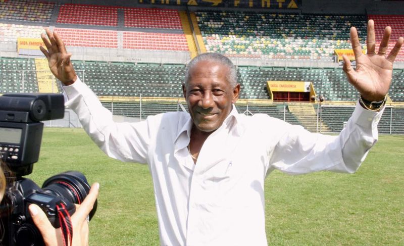 Djalma Santos fez história na seleção brasileira. Em clubes, se destacou na Portuguesa, no Palmeiras e no Atlético | Fernando Santos / Folhapress