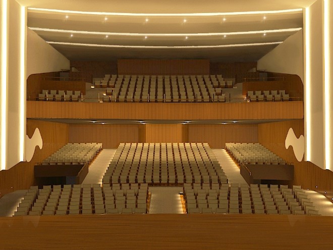 Projeto de restauração do Cine Teatro Ouro Verde |