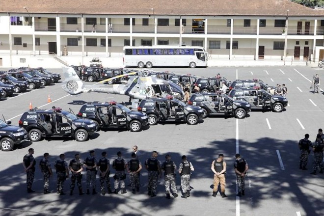 Cerca de 150 policiais participam de operação da PM em Curitiba nesta quinta-feira (1º) |