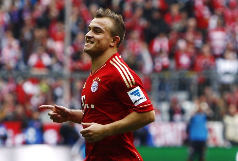 Shaqiri, do Bayern de Munique, é o principal jogador da seleção suíça | Michaela Rehle / Reuters