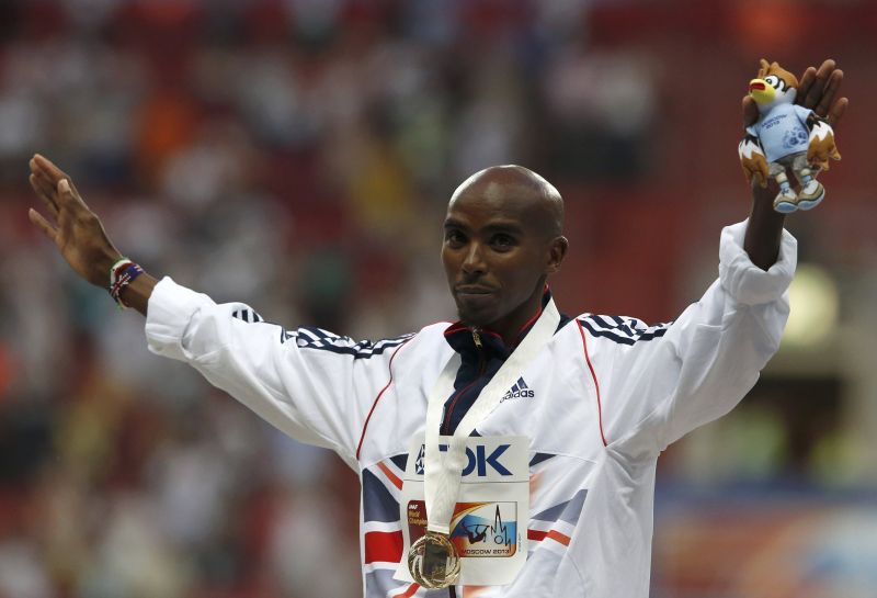 Depois da decepção em Daegu, há dois anos, Mo Farah levou a provas dos 10.000m no Mundial de Moscou | Reuters