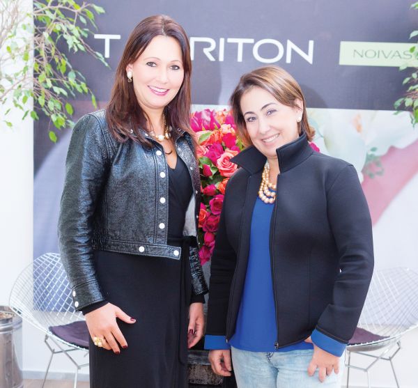 A primeira-dama do Clube Curitibano, Maria Cristina Miró, com Maria Lúcia Vialle, leia-se Torriton Taunay, no Spa Day, parte da programação das debutantes 2013 do Curitibano | Kobiyama