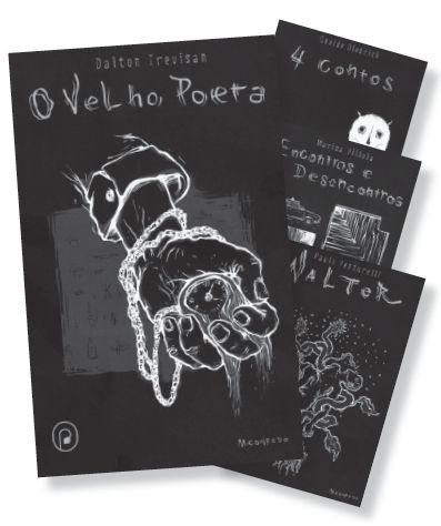 O Tulipas Negras publicou O Velho Poeta junto com contos de Paulo Venturelli, Oneide Diedrich e Marisa Vilella | Reprodução