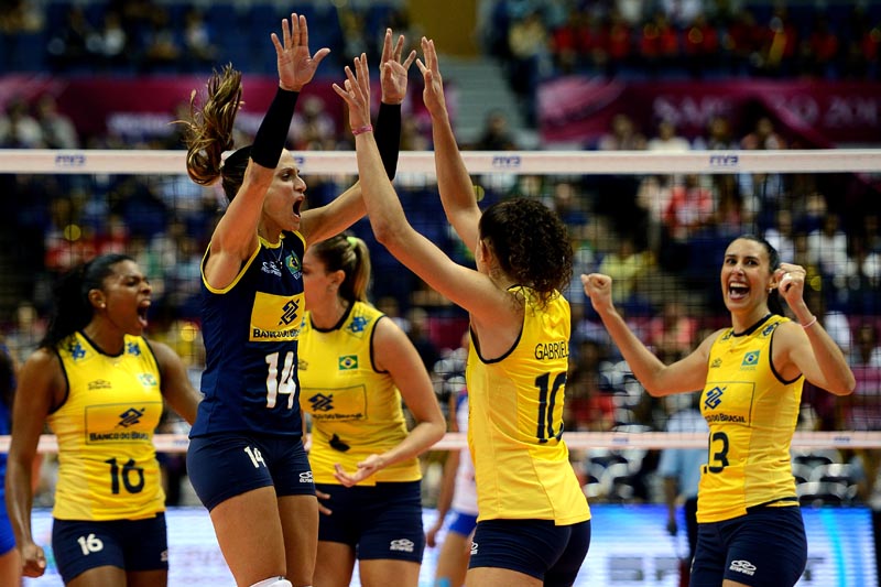 Brasil bate a Sérvia por 3 sets a 0 no Grand Prix | Divulgação/FIVB