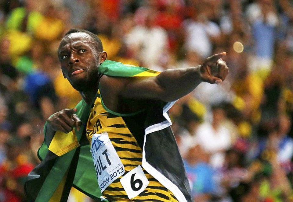 Descaso da Jamaica ameaça presença de Bolt em competições internacionais Wada endureceu a cobrança sobre a federação jamaicana de atletismo, o que pode atingir Usaian Bolt | Kai Pfaffenbach / Reuters