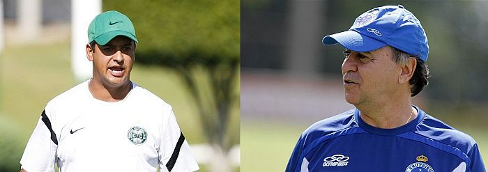 Marquinhos Santos e Marcelo Oliveira conhecem muito bem o estilo um do outro de trabalhar | Hugo Harada / Gazeta do Povo e Washington Alves / VIPCOMM