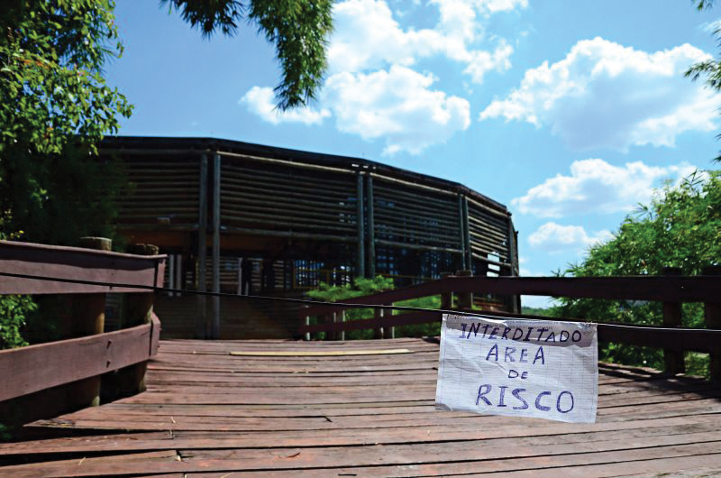 Depredado, imóvel na Tríplice Fronteira será restaurado | Marcos Labanca/ Gazeta do Povo