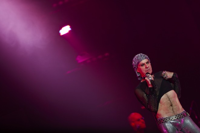 O cantor gerou uma gritaria impressionante ao