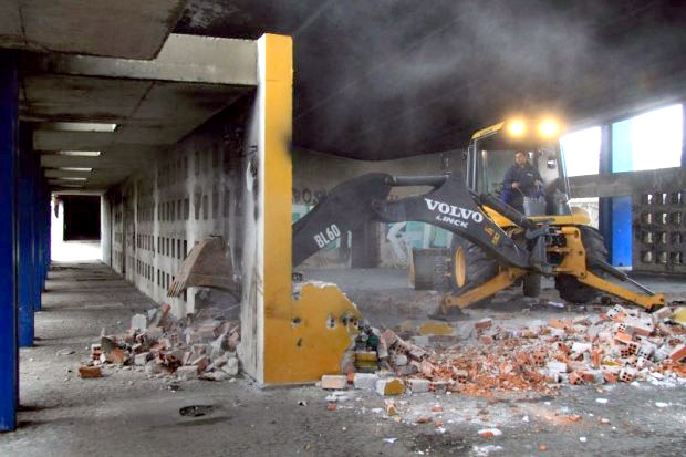 Local era utilizado por usuários de drogas | Valdecir Galor/SMCS