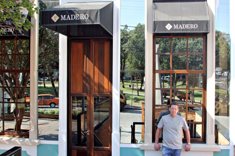 Junior Durski, dono do Madero, vítima de um assalto e um furto nos últimos três meses: ladrão deixou bilhete sugerindo melhoria na segurança |